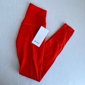 Lululemon Align w/ Pockets 28" Solar Orange